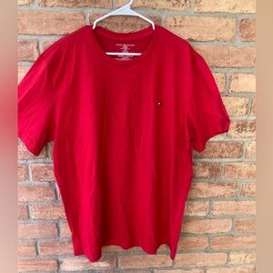 Tommy Hilfiger Men's Bold Red Tee